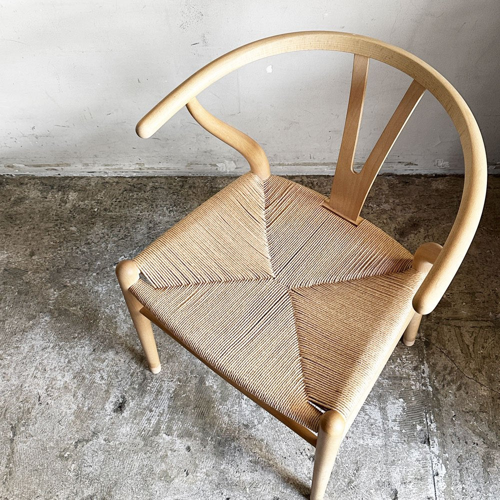 カールハンセン&サン Carl Hansen & Son CH24 Yチェア ビーチ材 ソープフィニッシュ 日本仕様サイズ ハンス・J・ウェグナー デンマーク 北欧 B ■