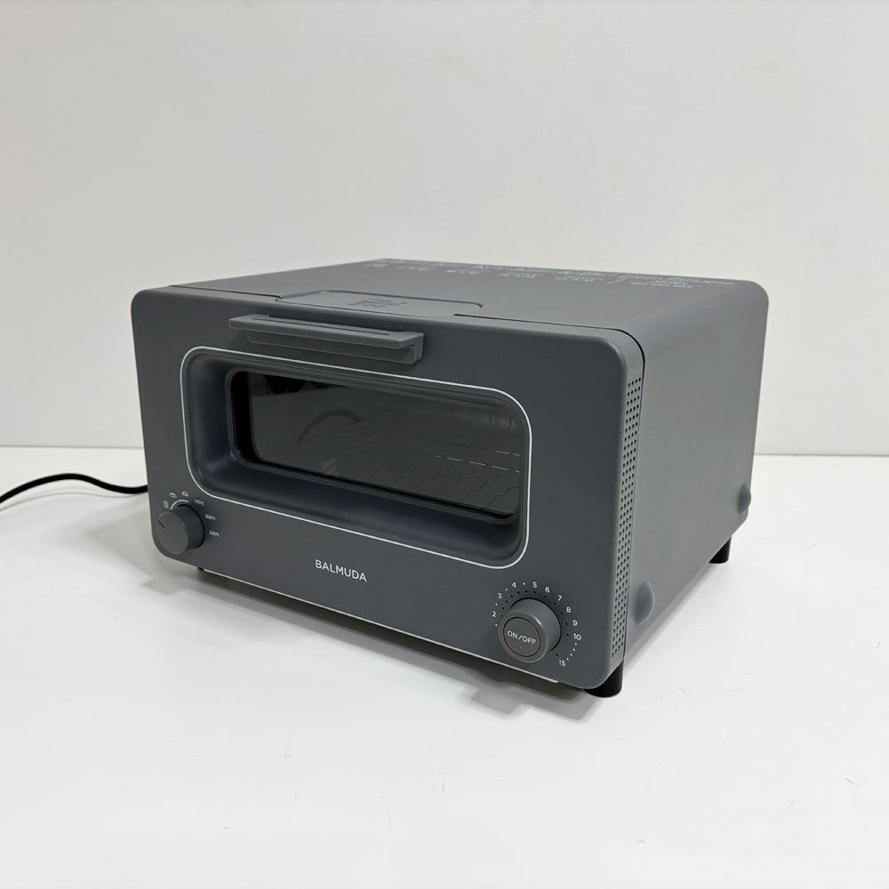 バルミューダ BALMUDA ザ・トースター The Toaster K11A スチームオーブントースター グレー 2023年製 取扱説明書付 ●