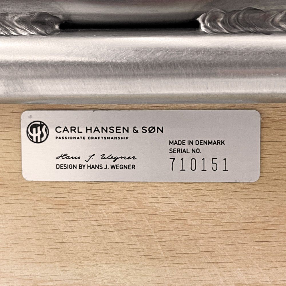 カールハンセン＆サン Carl Hansen & Son CH88P ダイニングチェア オーク材 本革 ハンス J. ウェグナー デンマーク 北欧家具 A ●