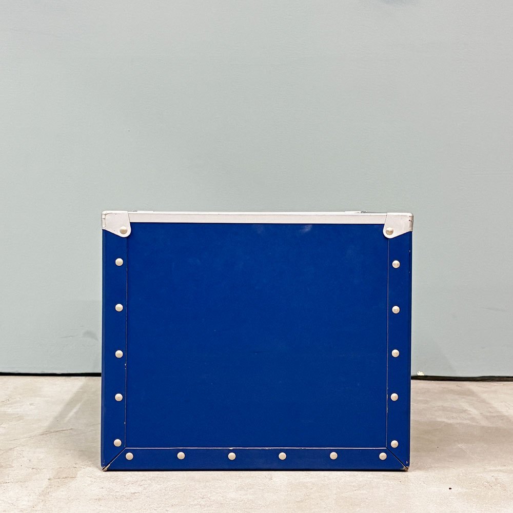 ユーエスエムハラー USMハラー USM Haller モジュラーファニチャー 純正 パスコボックス ブルー W34×W34 A ◎