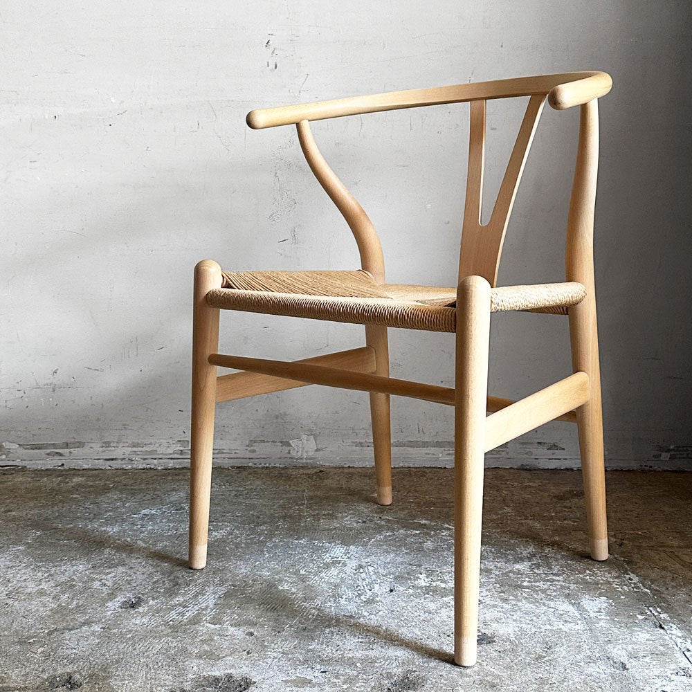 カールハンセン&サン Carl Hansen & Son CH24 Yチェア ビーチ材 ソープフィニッシュ 日本仕様サイズ ハンス・J・ウェグナー デンマーク 北欧 C ■