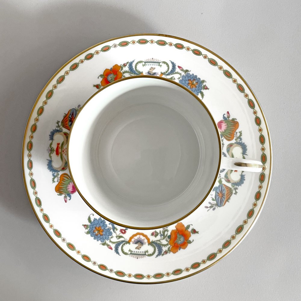 レイノー Raynaud リモージュ Limoges カップ&ソーサー C＆S シノワズリ ビンテージ フランス ■