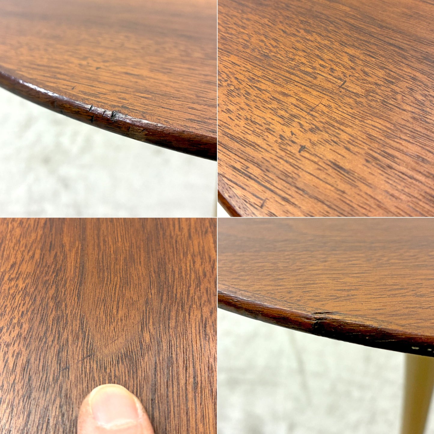 ノル Knoll ビンテージ チューリップ サイドテーブル ウッド天板 エーロ・サーリネン Eero Saarinen ノール ミッドセンチュリー 参考定価￥276,100-●