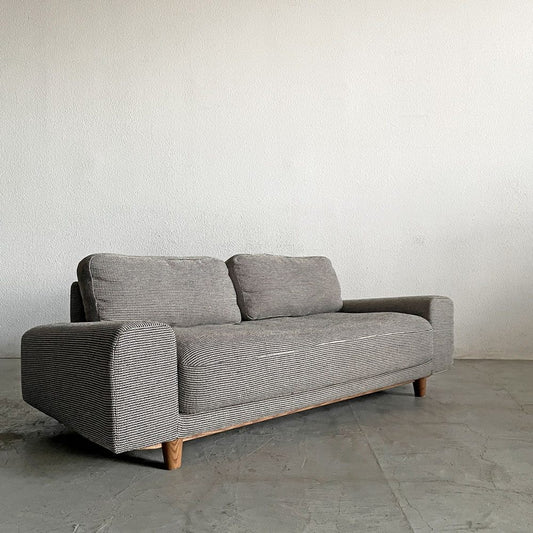 モモナチュラル MOMO Natural フロー FLOW SOFA 2.5P 2.5人掛けソファ オーク材 ファブリック カバーリング 定価￥147,000-以上 〓
