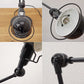 ジェルデ JIELDE 333 シグナル デスクランプ SIGNAL DESK LAMP 2本アーム式卓上ランプ 作業用ライト 工業デザイン ブラック ●