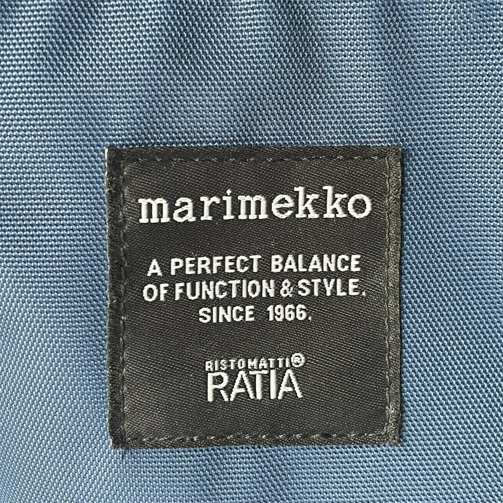 マリメッコ メトロ marimekko Metro リュック バックパック 4ポケット ネイビー Ristomatti Ratia Backpack ★