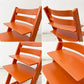 ストッケ STOKKE トリップトラップ TRIPP TRAPP ベビーチェア キッズチェア オレンジ S/N4～ ノルウェー 北欧家具 ●