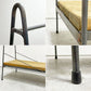 インダストリアルデザイン Industrial Design スチール製 ハンガーラック ウッド収納棚付き ブラック シャビーシック 店舗什器 ●