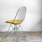 ヴィトラ Vitra DKR ワイヤーチェア Eames Wire Chair エッフェルベース シートパッド付 イエロー C&R イームズ ミッドセンチュリー ■