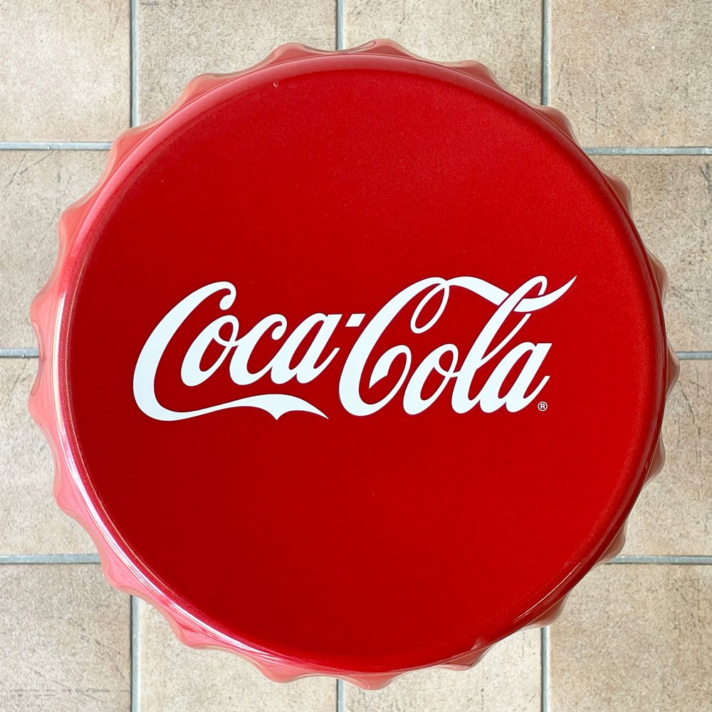 コカ・コーラ ボトルキャップチェア バースツール Coke Bottle Cap Bar Stool 昇降式 A ◇