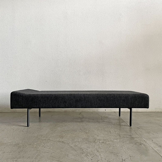 イデー IDEE ディヴァンコ DIVANCO BENCH ベンチ 長椅子 W160cm ファブリック ブルー系 スチール脚 植木莞爾 受注生産品 定価￥199,900- 〓