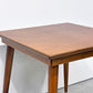 パシフィックファニチャーサービス PACIFIC FURNITURE SERVICE P.F.S スクエアテーブル SQUARE TABLE Lサイズ ダークブラウン バーチ材 樺 W80cm 美品 定価￥88,000- ◎