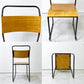 クラッシュゲート CRASH GATE ノットアンティークス Knot antiques ブルーノチェア RP6 BLUNO CHAIR スタッキングチェア プライウッド スチールレッグ ブラック 関家具 B ●
