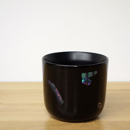 ミナペルホネン mina perhonen × 角萬漆器 × D&DEPARTMEN OKINAWA 螺鈿 フリーカップ 皆川明 B ◎