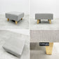 フランネルソファ FLANNEL SOFA ピヴォ PIVO ONE ARM SOFA 片アームソファ ファブリック オットマンセット ナチュラルモダン 〓