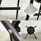 マジス MAGIS パイプチェア Pipe Chair ダイニングチェア パンチングシート アームなし ブラック 屋外使用可 ジャスパー・モリソン 未使用品 定価￥90,200- 〓