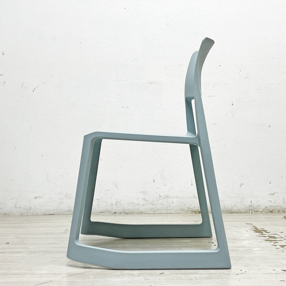 ヴィトラ Vitra ティプトン Tip Ton ダイニングチェア デスクチェア アイスグレー スタッキング チルト機能 定価￥42,900- B ●