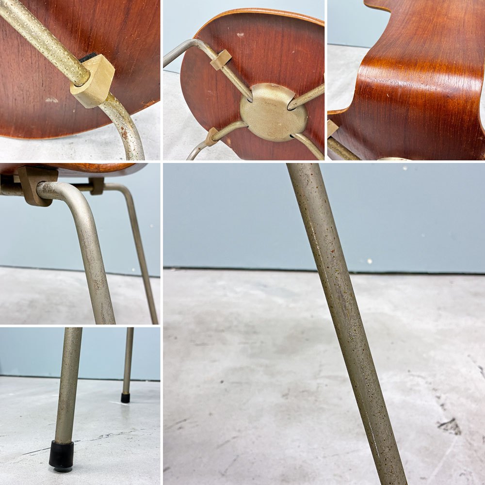 フリッツハンセン Fritz Hansen モスキートチェア チーク材 ビンテージ アルネ・ヤコブセン デンマーク 北欧家具 ◎