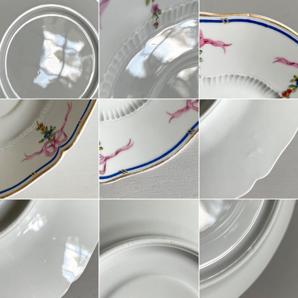 アビランド HAVILAND アルトワ Artois カップ＆ソーサー＆プレート トリオセット 全12点 リモージュ フランスビンテージ 〓
