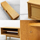 モモナチュラル MOMO Natural ベント VENT SIDE BOARD W150cm サイドボード AVボード オーク材 ハイレッグ仕様 ナチュラルスタイル 定価￥89,500- ●