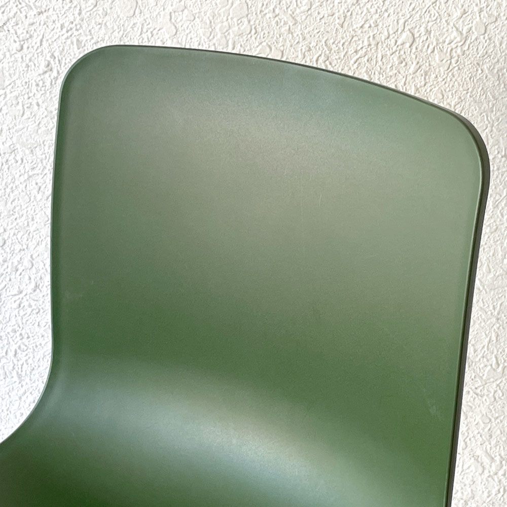 ヴィトラ vitra ハルチューブ HAL Tube サイドチェア ダイニングチェア スタッカブル グリーン ジャスパー・モリソン A ◇
