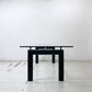 カッシーナ Cassina ル・コルビジェ LC6 ダイニングテーブル ターブル テューブ ダヴィオン テーブル 6 TABLE TUBE D’AVION ガラス天板 W225×D85cm ブラック 定価￥1,111,000- ●