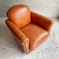 アクメファニチャー ACME Furniture オーククラブチェア OAKS CLUB CHAIR ラウンジチェア 1Pソファ スムースレザー 本革 オーク材 参考定価￥165,000- ♪