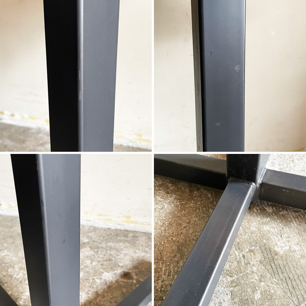 アクメファニチャー ACME Furniture グランビュー GRANDVIEW カフェテーブル オーク無垢材 スチール スクエア天板 W65cm ■