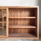 クラッシュゲート CRASH GATE ノットアンティークス Knot Antiques ハチス サイドキャビネット w175cm 杉古材 ガラス 関家具 展示 定価￥132,000- ■
