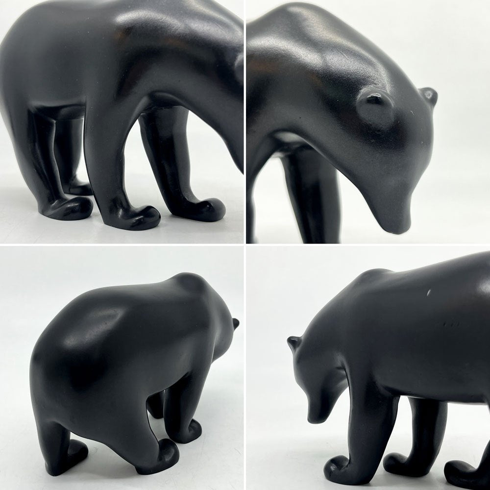 フランソワポンポン François Pompon フィギュア ヒグマ Ours brun フランス オブジェ 彫刻 セラミック ●