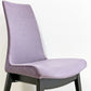 カワジュン KAWAJUN ドリディナチェア DORIDINA CHAIR ファブリック パープル モールドウレタン シンプルデザイン 美品 B ●
