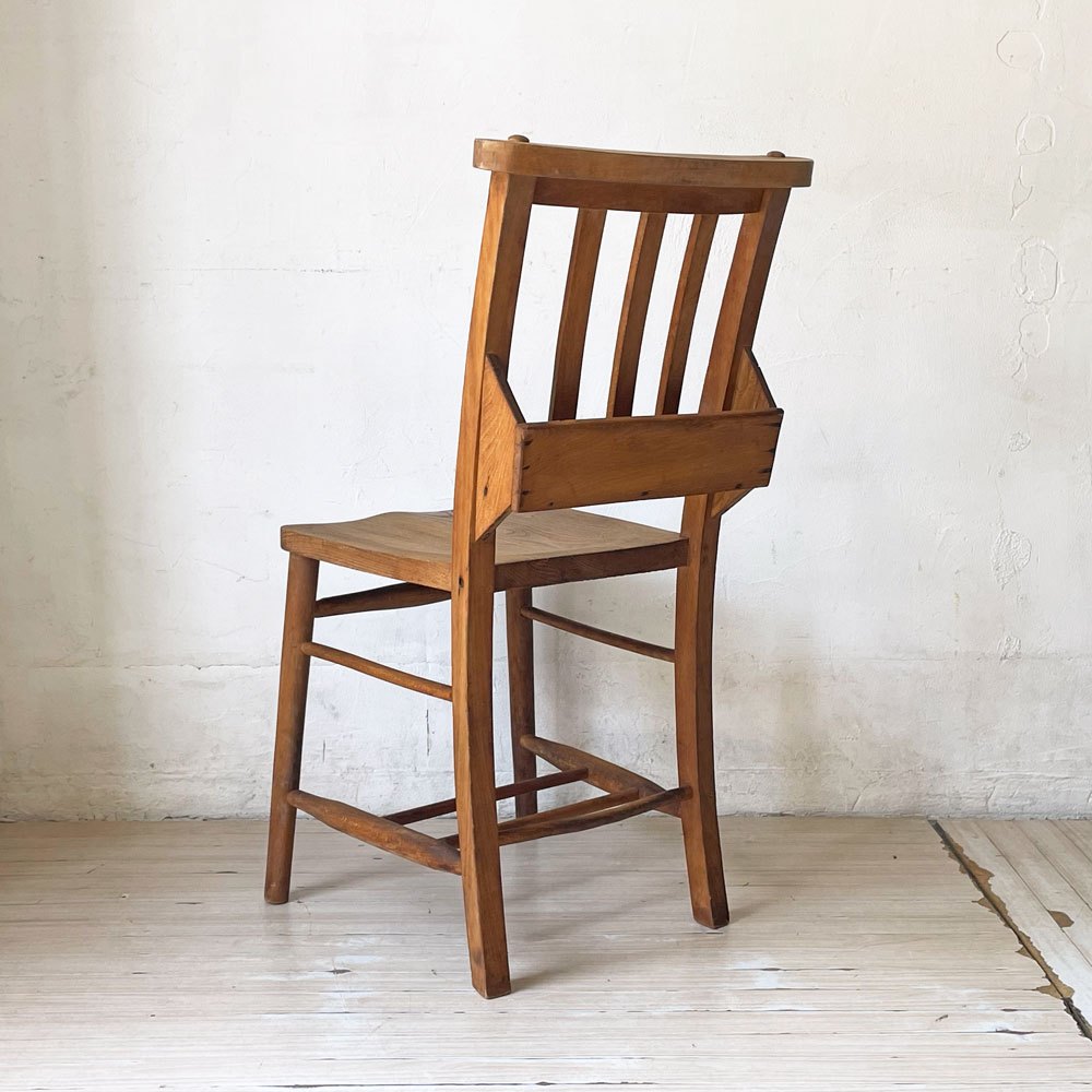 UKビンテージ チャーチチェア Church Chair 教会椅子 バイブルボックス 英国 古道具 Vintage  ★