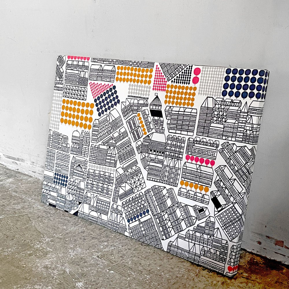 マリメッコ marimekko プイスト オサスト Puisto-osasto ファブリック パネル アイノ-マイヤ・メトソラ Aino-Maija Metsola コットン 北欧 フィンランド 廃番 ■