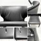 カッシーナ Cassina オラ 369 HOLA アームレスチェア ダイニングチェア 本革 ブラックレザー ハンス・ウェッツスタイン イタリア 定価￥418,000- C ●