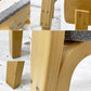 アルテック artek チェア69 Chair69 ダイニングチェア グレー ファブリック アルヴァ・アアルト Alva Aalto フィンランド 北欧家具 B ●