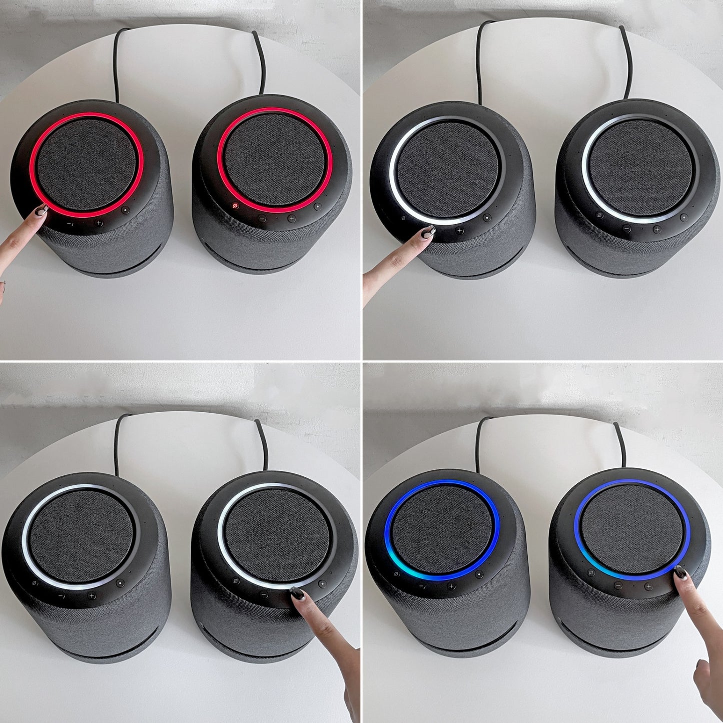 アマゾン Amazon エコースタジオ Echo Studio with Dolby Atmos & Alexa チャコール 2台セット ■