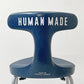 アーユル・チェア ayur-chair × ヒューマンメイド HUMAN MADE スツールタイプ SH49 四本脚 姿勢矯正 坐骨椅子 健康椅子 ネイビー 限定カラー 希少 ●
