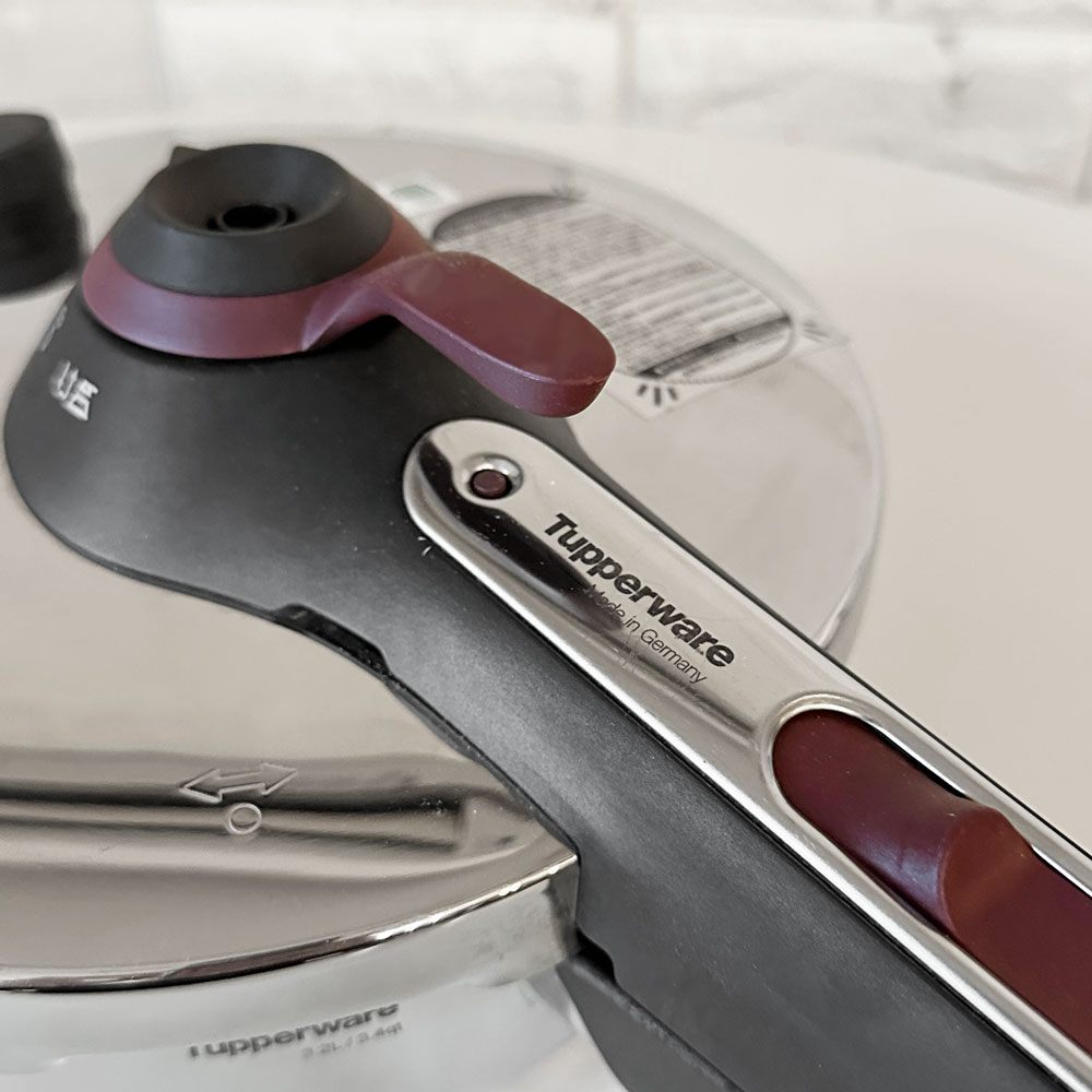 タッパーウェア Tupperware 圧力鍋 プレッシャークッカー Pressure Cooker 3.2L IH対応 すのこ付 ステンレス アメリカ 現状品 ◎