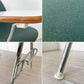 ハーマンミラー Herman Miller サイドシェルチェア セカンド 2nd ビンテージ アプホルスター スクールベース スタッキングベース 肘掛けテーブル付 イームズ ミッドセンチュリー C ★