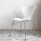 フリッツハンセン Fritz Hansen 3107 セブンチェア ホワイト ラッカー仕上げ スタッキング アルネ・ヤコブセン Arne Jacobsen デンマーク 北欧家具 B ■