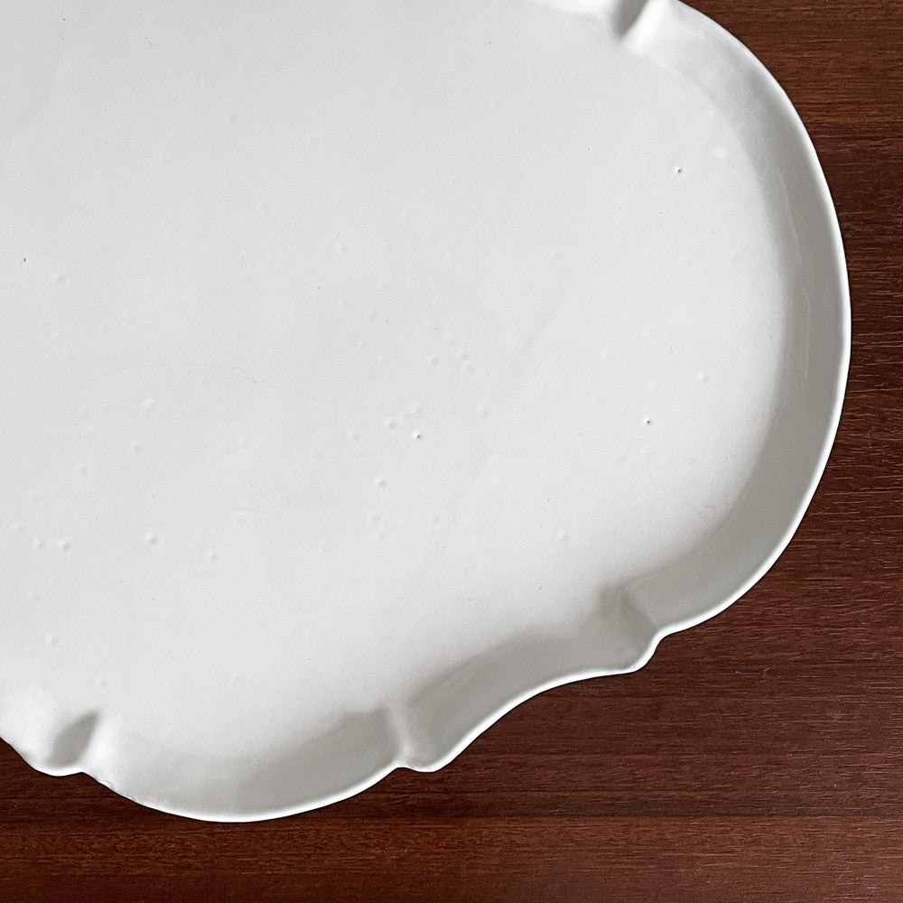アスティエ・ド・ヴィラット Astier de Villatte ローマ Rome ラージディナープレート W29cm 陶器 フランス A ■
