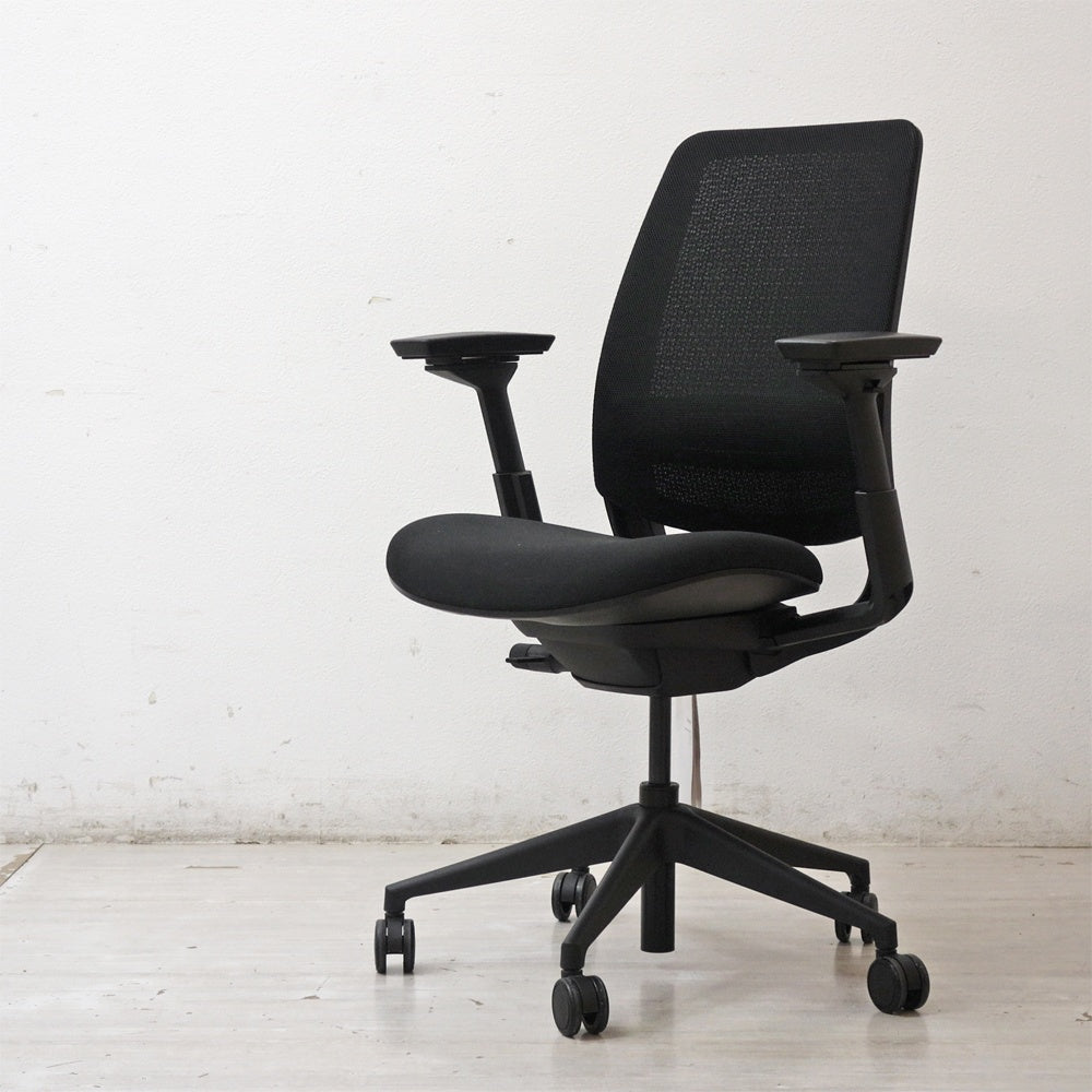 スチールケース Steelcase シリーズ2 Series2 デスクチェア OAチェア ブラック ●