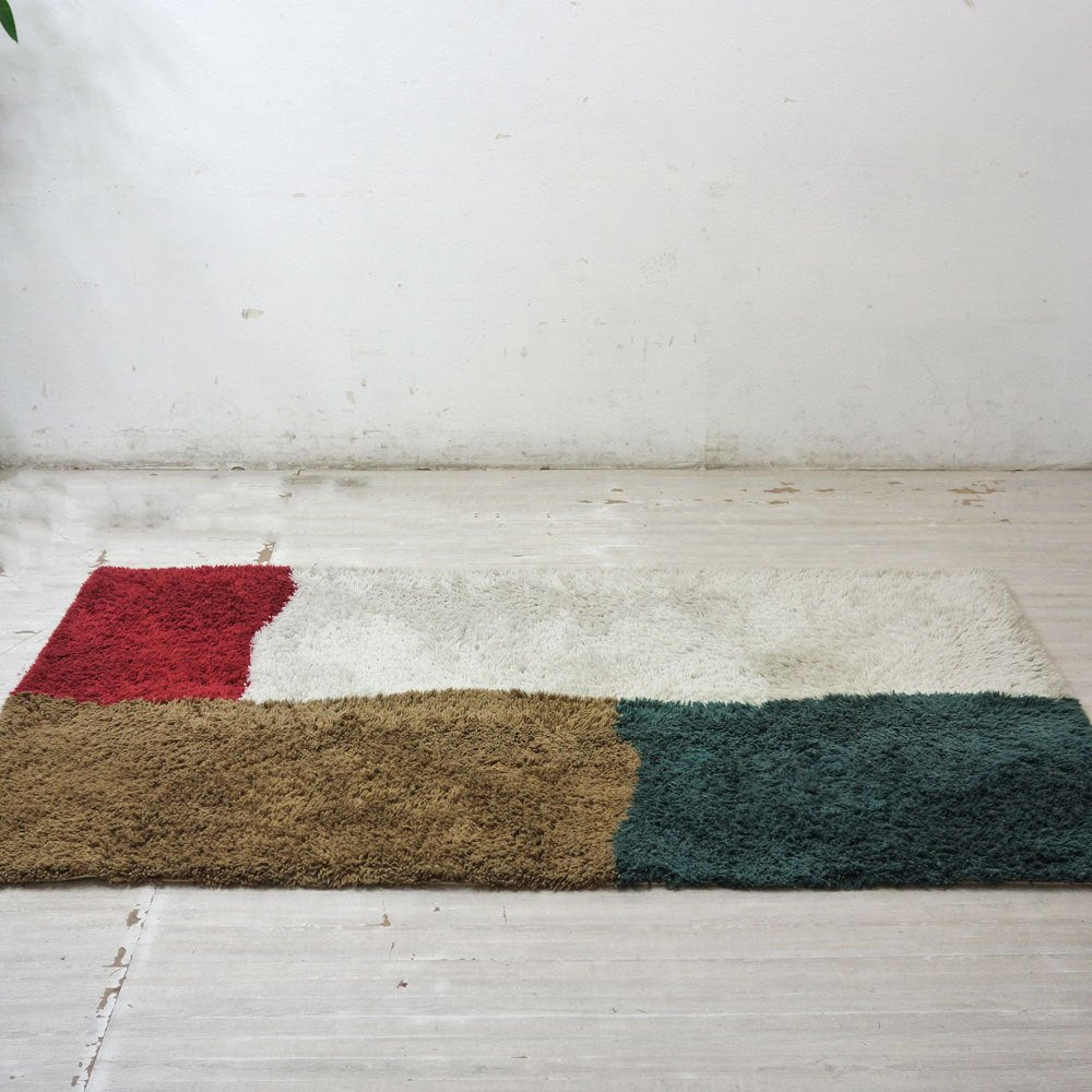 アクメファニチャー ACME Furniture 4COLOR RUG ラグマット シャギーラグ 140×200cm モダンデザイン 廃番品 ●