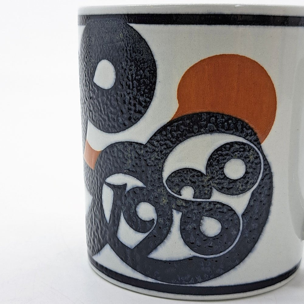 ロイヤルコペンハーゲン ROYAL COPENHAGEN イヤーマグ year mug アニュアルマグ Sサイズ 1980年 北欧ビンテージ デンマーク ●