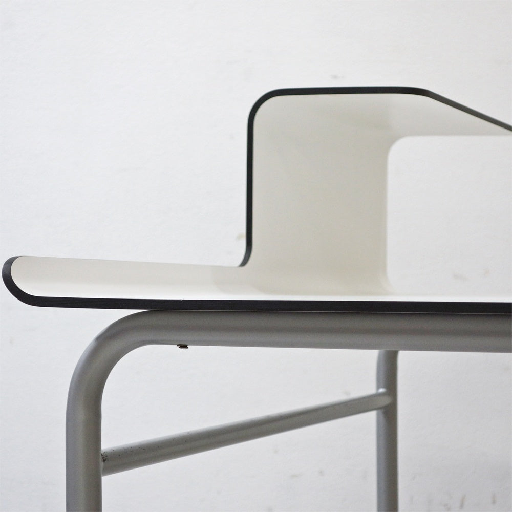 イデー IDEE テクンオフィスデスク TECHN OFFICE DESK ホワイト ラミネート天板 クラウディオ・コルッチ デザイン 希少 ●