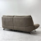 リラックスフォーム RELAX FORM ブルネロ BRUNELLO 3人掛け ワイド ソファ Sサイズ W228cm プライムレザーテックス ヨーロピアングレー 関家具 展示品 参考定価￥229,900- ●
