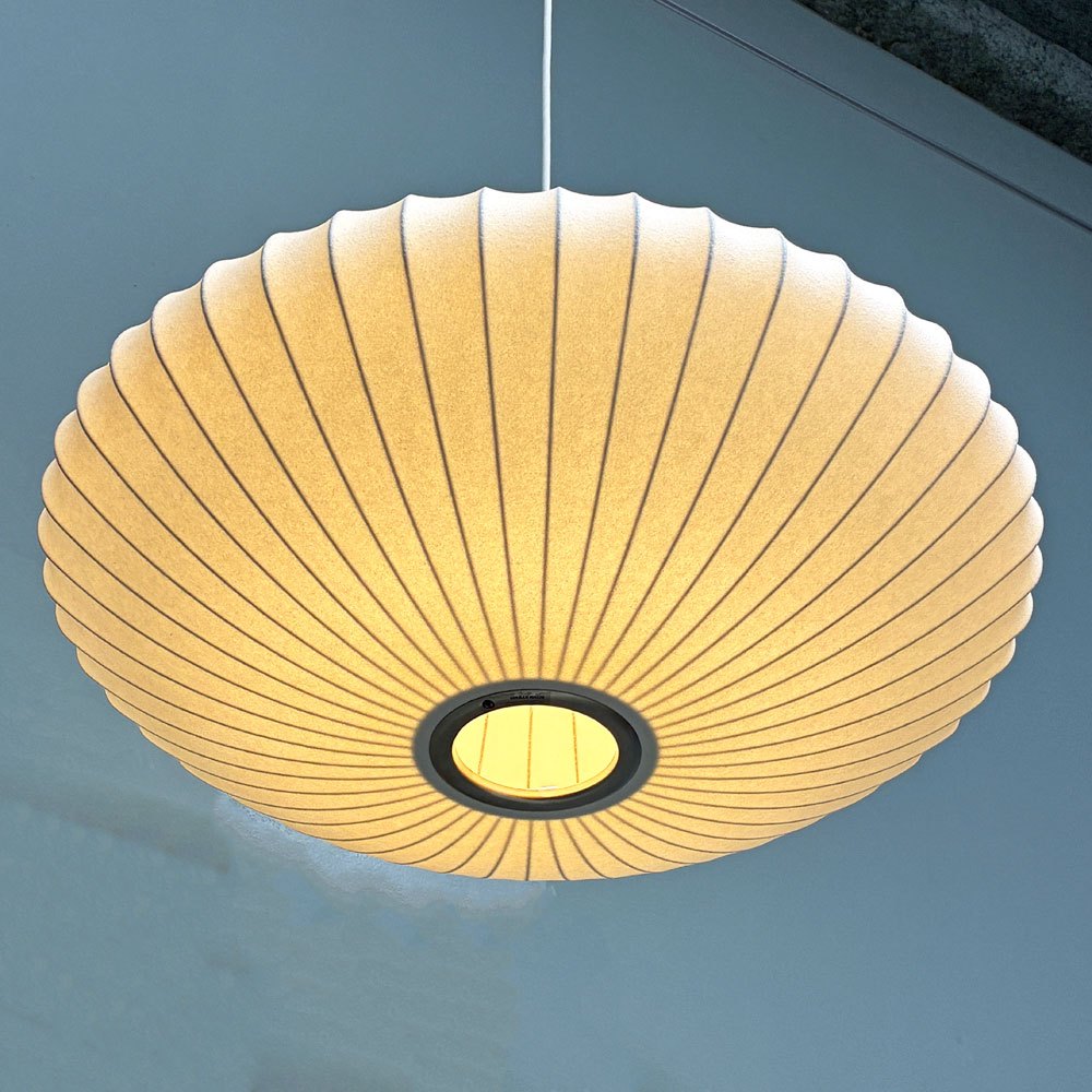 ハーマンミラー Herman Miller バブルランプ NELSON BUBBLE LAMP ソーサーペンダント SAUCER PENDANT M Φ63cm ジョージ・ネルソン 定価￥127,600- ◎