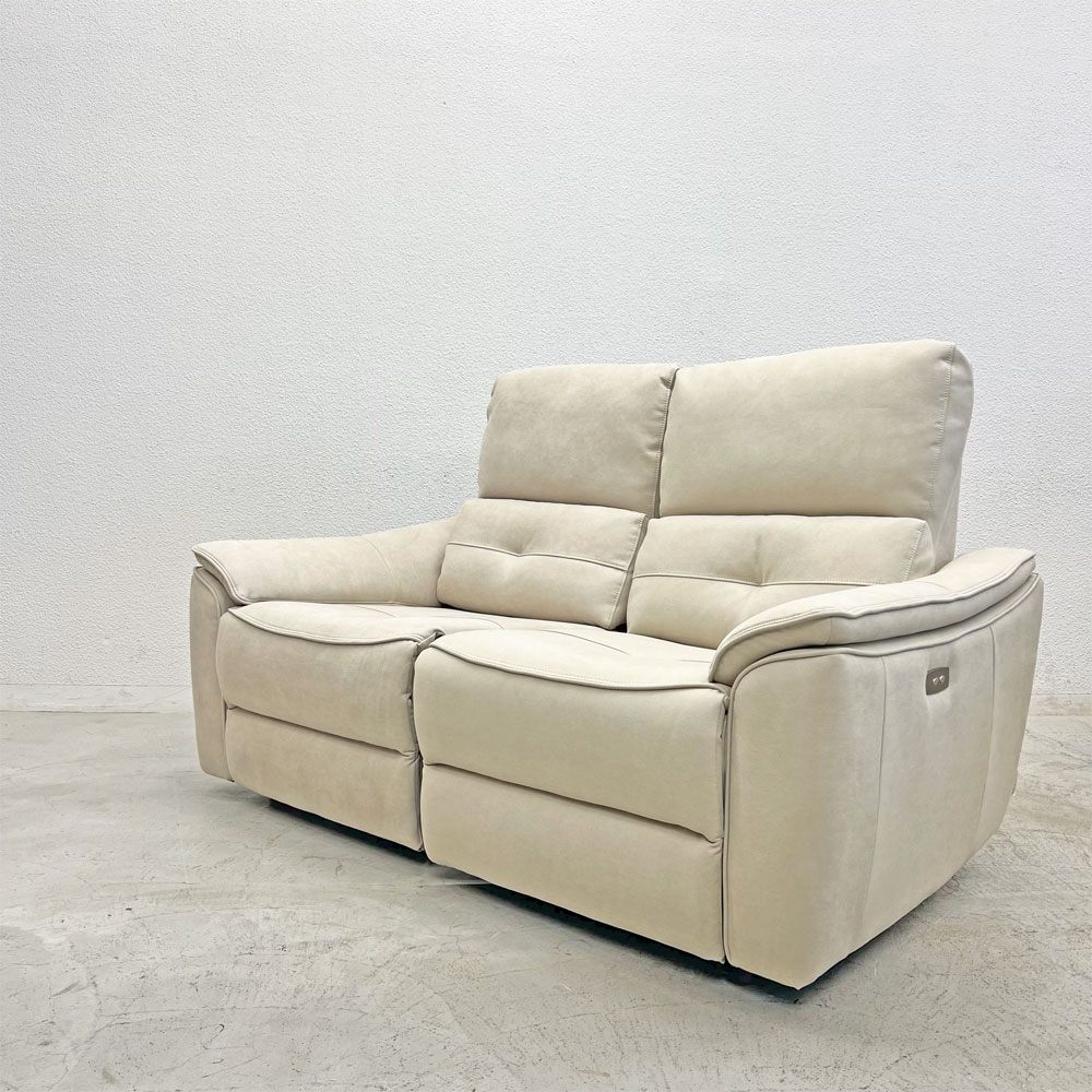 リラックスフォーム RELAX FORM バッジオ BAGGIO 2pソファ 2割れタイプ 電動リクライニング w142cm 関家具 〓
