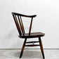 アーコール Ercol スモーカーズチェア Smoker's chair カウホーンチェア No.338 ラウンジチェア ビーチ×エルム材 ブルーラベル 英国 ビンテージ 希少 ●