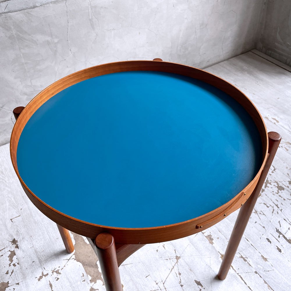 ランドスケーププロダクツ Landscape Products トレイテーブル Tray Table midサイズ まる工芸 桜材 メラミン天板 シェーカートレイ ♪